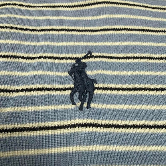 lavender polo ralph lauren striped polo shirt - Picture 2 of 7